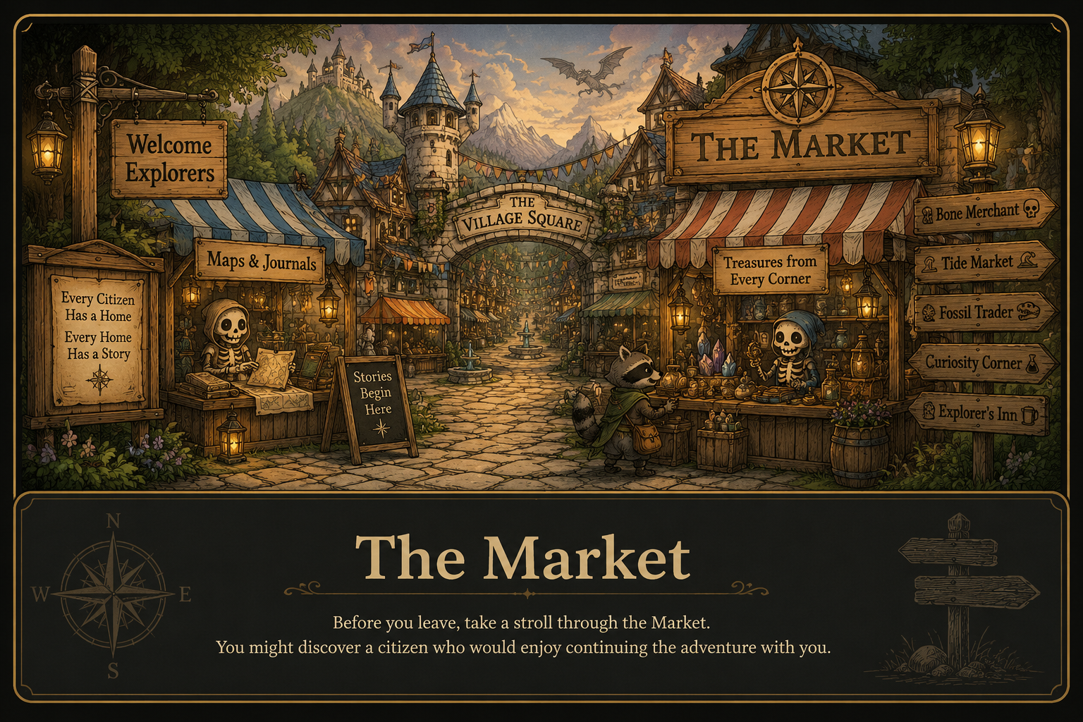 The Market of MrHollick's World